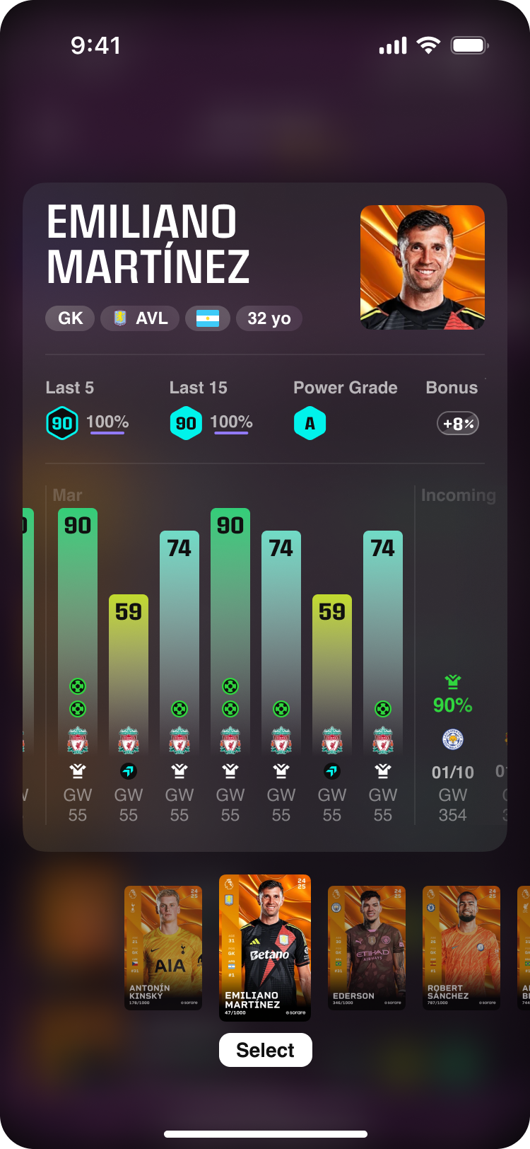 Player Page Revamp 3