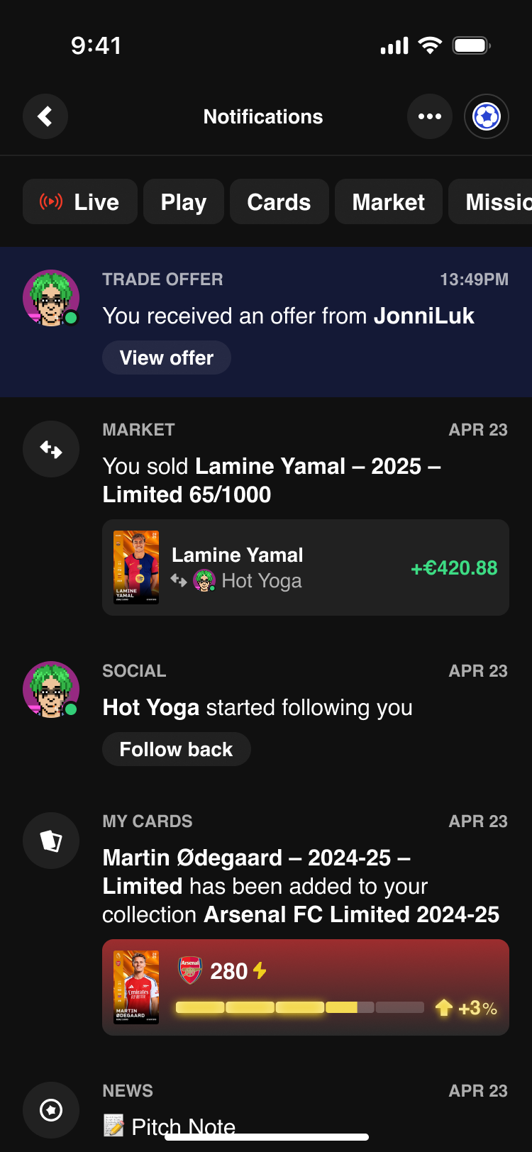 Notifications 1