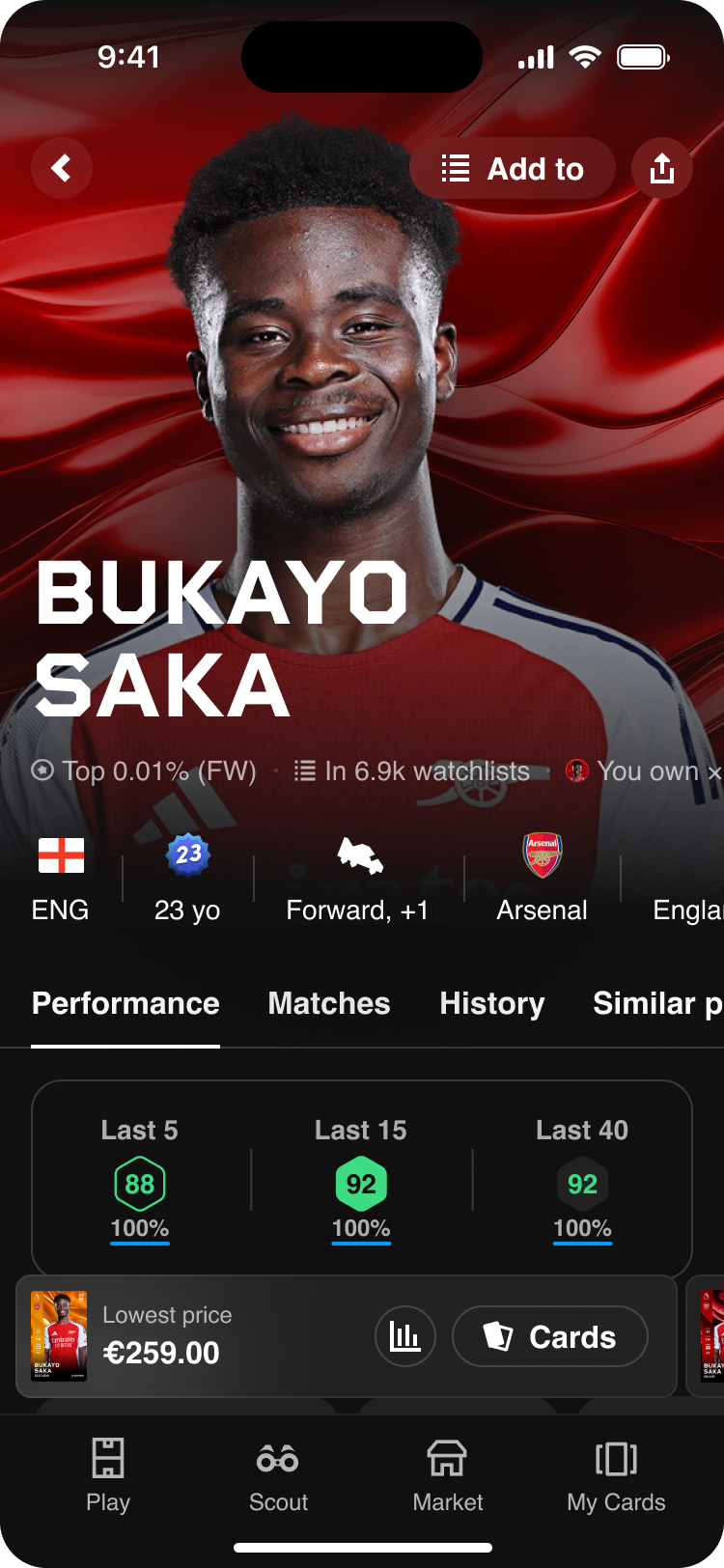 Player Page Revamp 2